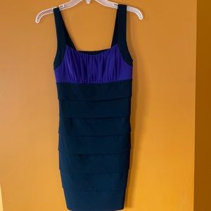 2/$20. Sweet Storm young ladies purple and black dress in size young ladies L.